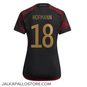 Saksa Jonas Hofmann #18 Vieraspaita Naisten MM-kisat 2022 Lyhythihainen